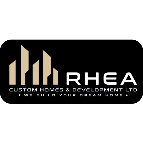 Our client, RHEA Custom Homes & Development LTD's business Logo