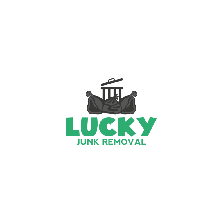 Our client, Luck Junk Removal's business logo