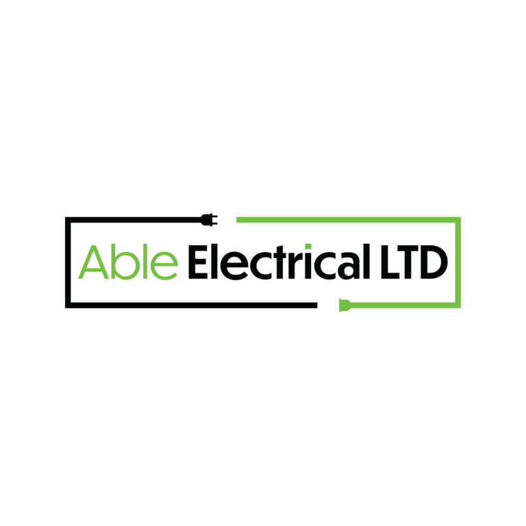 Our client, Able Electrical LTD's business logo.